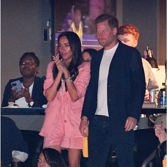 New with Tags Pink Staud Blazer Jacket Sz Large ASO Meghan Markle - Picture 2 of 4